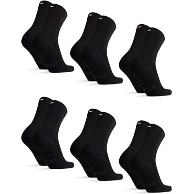 DANISH ENDURANCE Calzini Uomo Fibra di Bambù, Calze Anti-Sudore Traspiranti, Morbide e Classiche, Calze da Lavoro e Uso Quotidiano, 3 o 6 Paia DANISH ENDURANCE Calzini Uomo Fibra di Bambù, Calze Anti-Sudore Traspiranti, Morbide e Classiche, Calze da Lavoro e Uso Quotidiano, 3 o 6 Paia