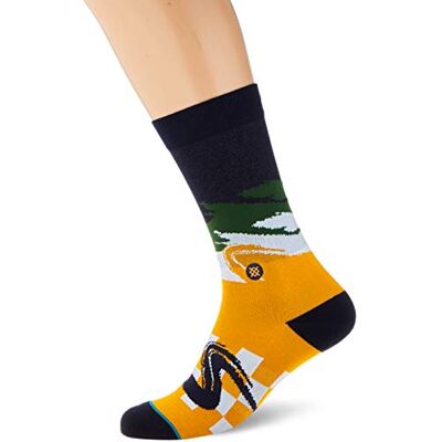 Stance Jazz Wave Racer, Calzini Uomo, Giallo, M Stance Jazz Wave Racer, Calzini Uomo, Giallo, M