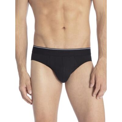 Calida Pure & Style Slip 3er Pack Mutande da Uomo, Nero, 52-54 Calida Pure & Style Slip 3er Pack Mutande da Uomo, Nero, 52-54