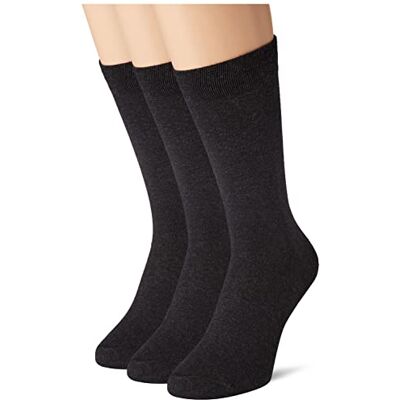 DIM. Uomo Set di 3 calzini in cotone traspirante Comfort quotidiano Etichetta francese DIM. Uomo Set di 3 calzini in cotone traspirante Comfort quotidiano Etichetta francese