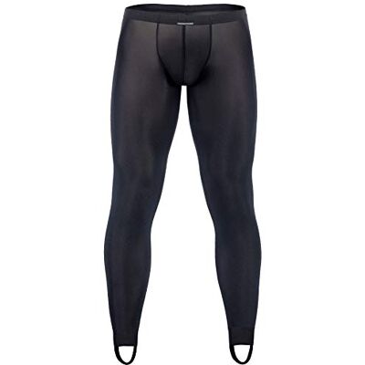 MANstore Leggings/pantaloni lunghi con bretelle M101 Fb. schwarz gr. S MANstore Leggings/pantaloni lunghi con bretelle M101 Fb. schwarz gr. S