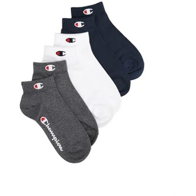 Champion Core Socks 6PP Crew, Blu (Marino), 43-46 EU (9-10.5 UK) Unisex Adulto -FW23 Champion Core Socks 6PP Crew, Blu (Marino), 43-46 EU (9-10.5 UK) Unisex Adulto -FW23