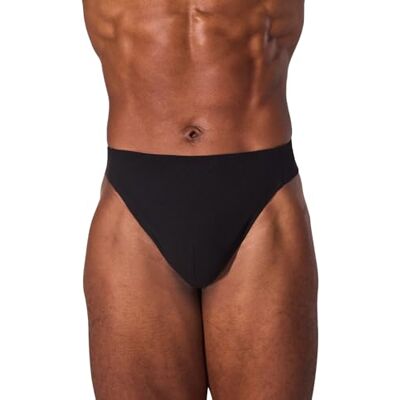 Capezio Men's Lined Thong Dance Belt Cintura Anteriore Foderata Rinforzata, Nero, M (Pacco da 3) Donna Capezio Men's Lined Thong Dance Belt Cintura Anteriore Foderata Rinforzata, Nero, M (Pacco da 3) Donna