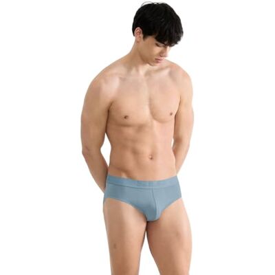 Sloggi Slip da Uomo SLG Base Soft C2p (Confezione da 2), Combinazione di Luce Blu., L Sloggi Slip da Uomo SLG Base Soft C2p (Confezione da 2), Combinazione di Luce Blu., L