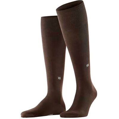 Burlington Dublin M Kh cotone al ginocchio tinta unita 1 paire, Calzini lunghi Uomo, Marrone Chocolate 5043, 40-46 Burlington Dublin M Kh cotone al ginocchio tinta unita 1 paire, Calzini lunghi Uomo, Marrone Chocolate 5043, 40-46