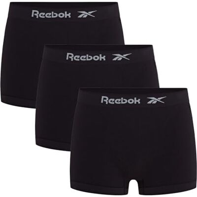 Reebok Uomo, Boxers, Nero, Confezione da 3, XL Reebok Uomo, Boxers, Nero, Confezione da 3, XL