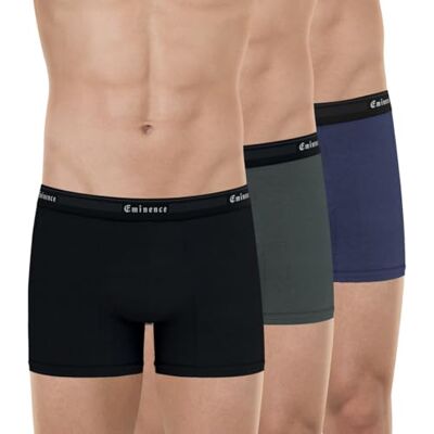 Eminence Tailor Bio Lv72 Biancheria Intima Uomo, Nero/Verde/Marina Cintura Nera, XXXL Eminence Tailor Bio Lv72 Biancheria Intima Uomo, Nero/Verde/Marina Cintura Nera, XXXL