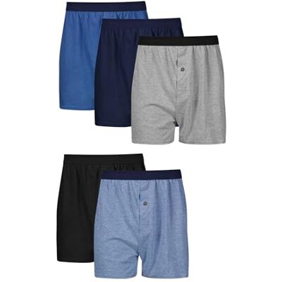Hanes Men's 5-Pack Comfortsoft Boxer with ComfortFlex Waistbands, Assorted, Medium Hanes Men's 5-Pack Comfortsoft Boxer with ComfortFlex Waistbands, Assorted, Medium