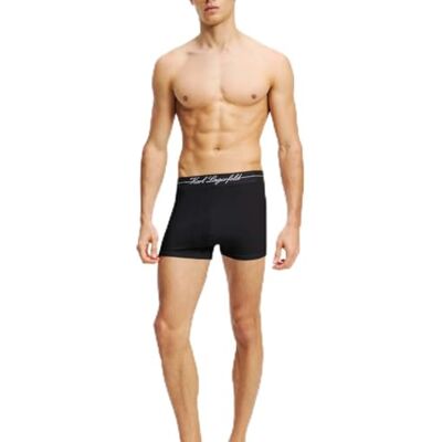 Lagerfeld Uomo Hotel Karl Lyocell Trunk (3 Pack) Black XL Lagerfeld Uomo Hotel Karl Lyocell Trunk (3 Pack) Black XL