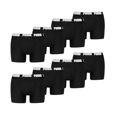 Puma Men Everyday Boxer 8p Underwear Uomo (Pacco da 2) Puma Men Everyday Boxer 8p Underwear Uomo (Pacco da 2)