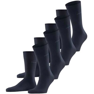 Esprit Solid M So cotone tinta unita confezione multipla, Calzini Uomo, Blu Marine 6120, 40-46 Esprit Solid M So cotone tinta unita confezione multipla, Calzini Uomo, Blu Marine 6120, 40-46