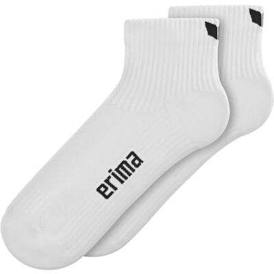 Erima Calze PERFORMANCE Confezione da 2 () Unisex Adulto, bianco, 47-50 Erima Calze PERFORMANCE Confezione da 2 () Unisex Adulto, bianco, 47-50