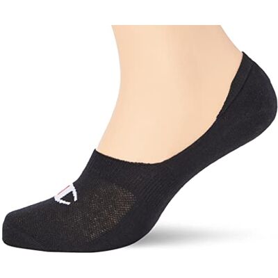 Champion Core 6PP Footie, Calzini, Unisex Adulto, Nero, 43-46 Champion Core 6PP Footie, Calzini, Unisex Adulto, Nero, 43-46
