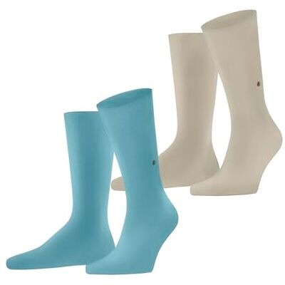 Burlington Everyday Multipack M So cotone tinta unita lot de 2 paires, Calzini Uomo, Blu Key Largo 6852, 40-46 Burlington Everyday Multipack M So cotone tinta unita lot de 2 paires, Calzini Uomo, Blu Key Largo 6852, 40-46