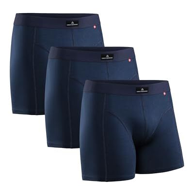 DANISH ENDURANCE Boxer Uomo Cotone, con o Senza Patta, 3 o 10 Paia Boxer in cotone elasticizzato con cuciture piatte, con o senza patta frontale, per uso quotidiano DANISH ENDURANCE Boxer Uomo Cotone, con o Senza Patta, 3 o 10 Paia Boxer in cotone elasticizzato con cuciture piatte, con o senza patta frontale, per uso quotidiano