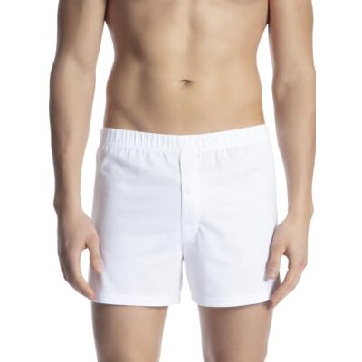 Calida Cotton Code, Boxer Uomo, Bianco (Weiss 001), Medium Calida Cotton Code, Boxer Uomo, Bianco (Weiss 001), Medium