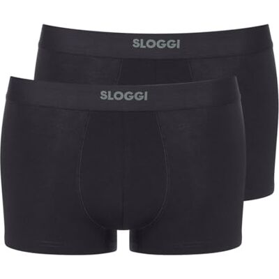 Sloggi Men Ever Ease Hipster 2P Black Sloggi Men Ever Ease Hipster 2P Black