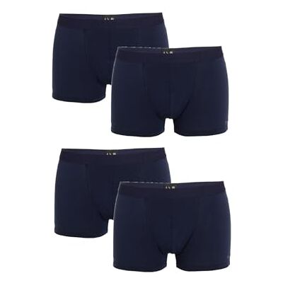 Lovable LVB Boxer Multipack in Morbido Cotone Elasticizzato, Mutande Basic, Comode e Traspiranti, Intimo Uomo Comfort Totale, Pacco da 4 Uomo X4 Lovable LVB Boxer Multipack in Morbido Cotone Elasticizzato, Mutande Basic, Comode e Traspiranti, Intimo Uomo Comfort Totale, Pacco da 4 Uomo X4