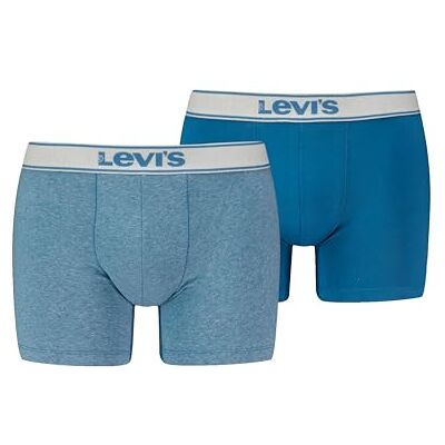 Levis Boxer, Boxer Uomo, Blu 02, S Levis Boxer, Boxer Uomo, Blu 02, S