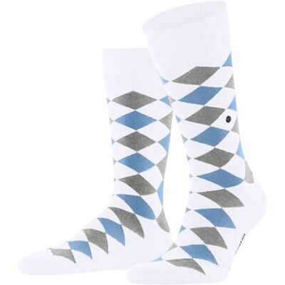 Burlington Danny M So cotone fantasia 1 paire, Calzini Uomo, Bianco White 2002, 40-46 Burlington Danny M So cotone fantasia 1 paire, Calzini Uomo, Bianco White 2002, 40-46