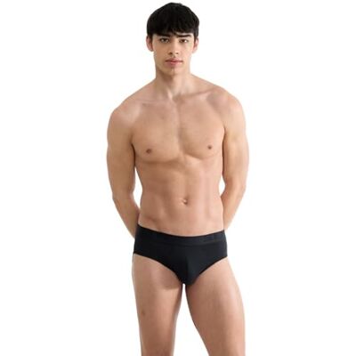 Sloggi men Slip da Uomo SLG Base Soft C2P, Nero, XL (Confezione da 2) Sloggi men Slip da Uomo SLG Base Soft C2P, Nero, XL (Confezione da 2)
