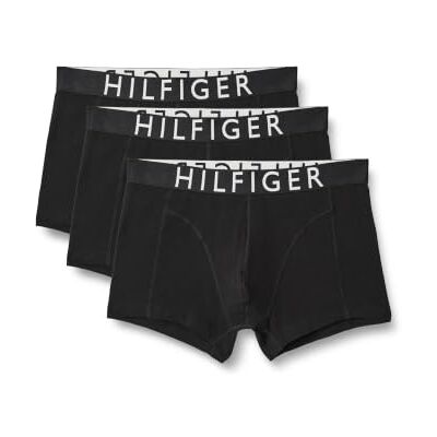 Tommy Hilfiger Uomo 3p Trunk Um0um03464, Nero (Nero/Nero/Nero), S Tommy Hilfiger Uomo 3p Trunk Um0um03464, Nero (Nero/Nero/Nero), S