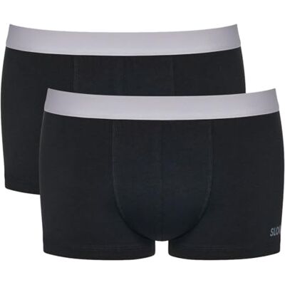 Sloggi Uomo Go Abc 2.0 Hipster 2P, Nero, L Sloggi Uomo Go Abc 2.0 Hipster 2P, Nero, L