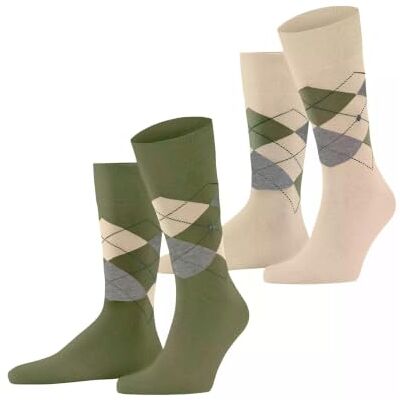 Burlington Everyday Argyle Uomo Calze in morbido cotone pettinato Burlington Everyday Argyle Uomo Calze in morbido cotone pettinato