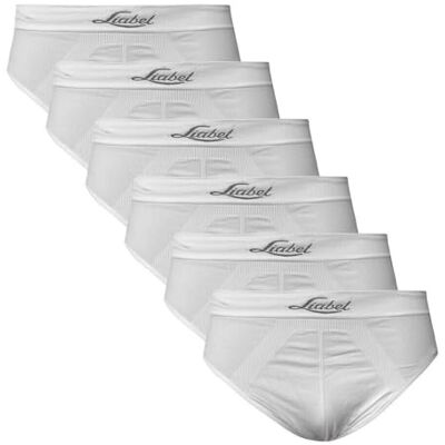 Liabel Slip/Boxer da Uomo Seamless Confezione da 6Pz – Mutande da Uomo in Microfibra Senza Cuciture Made in Italy Liabel Slip/Boxer da Uomo Seamless Confezione da 6Pz – Mutande da Uomo in Microfibra Senza Cuciture Made in Italy