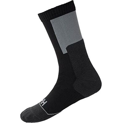 Helly Hansen Hiking Technical Socken, Calzini Unisex-Adulto, Nero, 39-41 Helly Hansen Hiking Technical Socken, Calzini Unisex-Adulto, Nero, 39-41