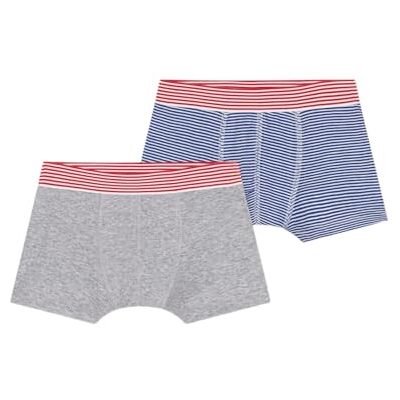 Petit Bateau A0d9l Boxer Bambini e Ragazzi (Pacco da 2) Petit Bateau A0d9l Boxer Bambini e Ragazzi (Pacco da 2)