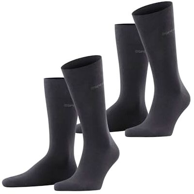 Esprit Basic Uni Multipack M So cotone tinta unita confezione di 2 paia, Calzini Uomo, Nero Black 3000, 43-46 Esprit Basic Uni Multipack M So cotone tinta unita confezione di 2 paia, Calzini Uomo, Nero Black 3000, 43-46