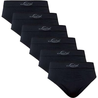 Liabel Slip/Boxer da Uomo Seamless Confezione da 6Pz – Mutande da Uomo in Microfibra Senza Cuciture Made in Italy Liabel Slip/Boxer da Uomo Seamless Confezione da 6Pz – Mutande da Uomo in Microfibra Senza Cuciture Made in Italy