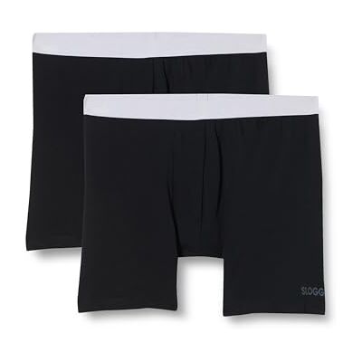 Sloggi Uomo Go ABC 2.0 Short 2P, Nero, XXL Sloggi Uomo Go ABC 2.0 Short 2P, Nero, XXL