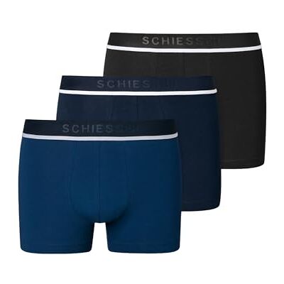 Schiesser 3 Pack Shorts Boxer, Assortiti 2_, M (Pacco da 3) Uomo Schiesser 3 Pack Shorts Boxer, Assortiti 2_, M (Pacco da 3) Uomo