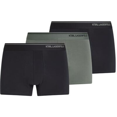Lagerfeld Uomo Ikon Fusion Trunk (3 Pack) Sedona/Navy S Lagerfeld Uomo Ikon Fusion Trunk (3 Pack) Sedona/Navy S