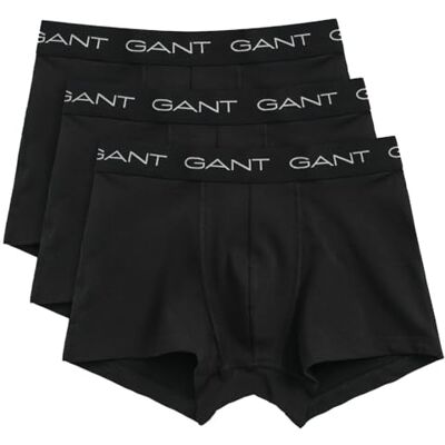 Gant Intimo da Uomo, Confezione da 3, Nero, Standard (Confezione da 3), Nero, Taglia Unica Gant Intimo da Uomo, Confezione da 3, Nero, Standard (Confezione da 3), Nero, Taglia Unica