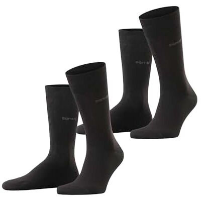 Esprit Basic Easy 2-Pack M So cotone tinta unita confezione di 2 paia, Calzini Uomo, Nero Black 3000, 47-50 Esprit Basic Easy 2-Pack M So cotone tinta unita confezione di 2 paia, Calzini Uomo, Nero Black 3000, 47-50
