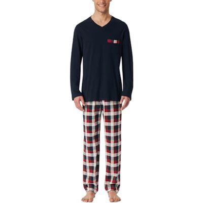 Schiesser Herren Schlafanzug Lang Nightwear Set Set di Pigiama Uomo (Pacco da 1) Schiesser Herren Schlafanzug Lang Nightwear Set Set di Pigiama Uomo (Pacco da 1)