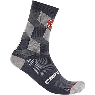CASTELLI Unlimited 15 Calzini, Uomo, Dark Gray, S/M CASTELLI Unlimited 15 Calzini, Uomo, Dark Gray, S/M