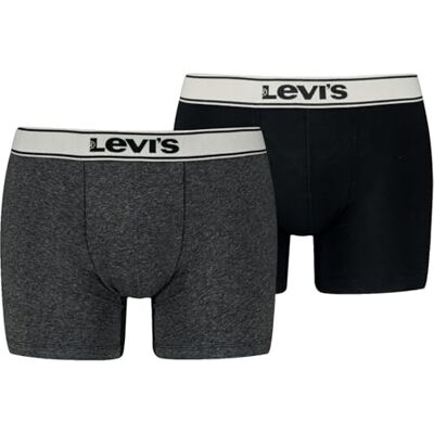 Levis Boxer, Biancheria Intima Uomo, Nero, L Levis Boxer, Biancheria Intima Uomo, Nero, L