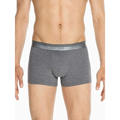 Hom Classic Boxer Briefs, Costume da Bagno Uomo, Grigio (Gris Chiné 00zu), Medium Hom Classic Boxer Briefs, Costume da Bagno Uomo, Grigio (Gris Chiné 00zu), Medium