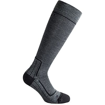 CMP Calza Trekking Lana Lunga, Nero, 43/45 CMP Calza Trekking Lana Lunga, Nero, 43/45