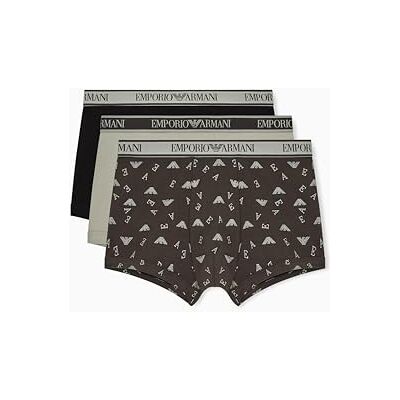 Emporio Armani Boxer Uomo, Sag/Rav-sag PRT/Blac, S Emporio Armani Boxer Uomo, Sag/Rav-sag PRT/Blac, S