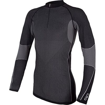CMP Sudore senza giunte dell'uomo, Nero, M/L CMP Sudore senza giunte dell'uomo, Nero, M/L
