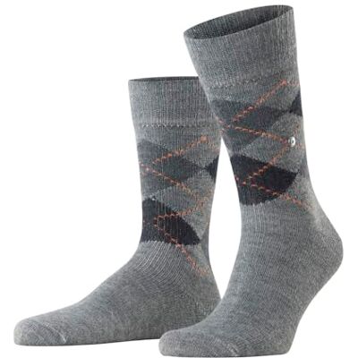Burlington Preston M So morbidi caldi fantasia 1 paire, Calzini Uomo, Grigio Light Grey 3400, 40-46 Burlington Preston M So morbidi caldi fantasia 1 paire, Calzini Uomo, Grigio Light Grey 3400, 40-46