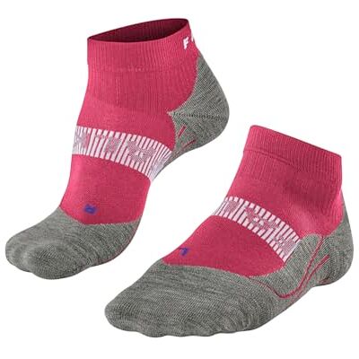 Falke RU4 Endurance Cool Short W Sso filo funzionale antivesciche 1 paio, Calzini da corsa Donna, Rosso Rose 8564, 37-38 Falke RU4 Endurance Cool Short W Sso filo funzionale antivesciche 1 paio, Calzini da corsa Donna, Rosso Rose 8564, 37-38