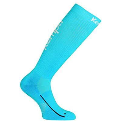 Kempa Bambini Calze Lunghe Pantaloni, Bambini, SOCKEN Lang, blau/Weiß, 31-35 Kempa Bambini Calze Lunghe Pantaloni, Bambini, SOCKEN Lang, blau/Weiß, 31-35