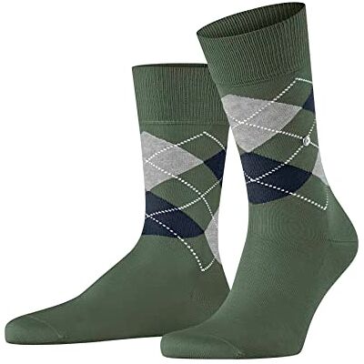 Burlington Manchester M So cotone fantasia 1 paire, Calzini Uomo, Verde Mountain Green 7982, 40-46 Burlington Manchester M So cotone fantasia 1 paire, Calzini Uomo, Verde Mountain Green 7982, 40-46