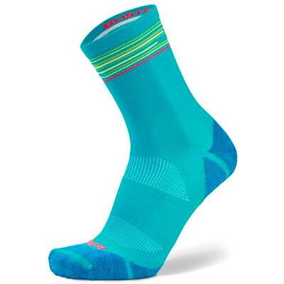 Balega Blister Resist Light Mini Crew Calze da corsa avanzate con tecnologia di assorbimento dell'umidità (1 paio), traspiranti, imbottite, vestibilità ergonomica Balega Blister Resist Light Mini Crew Calze da corsa avanzate con tecnologia di assorbimento dell'umidità (1 paio), traspiranti, imbottite, vestibilità ergonomica